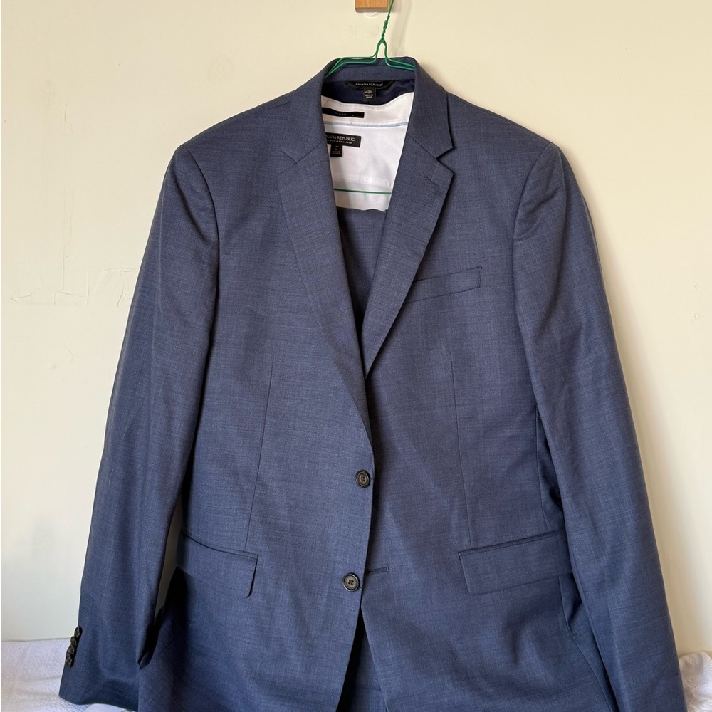 Banana Republic Men's Blue Blazer